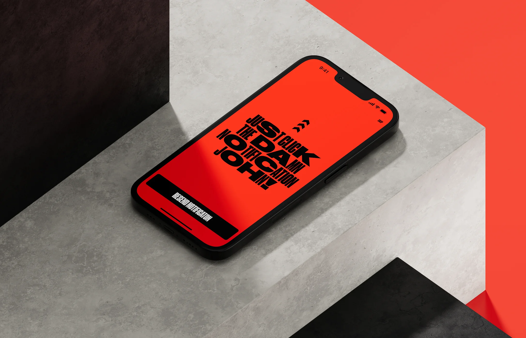 Шот для концепции редизайна приложения BeReal